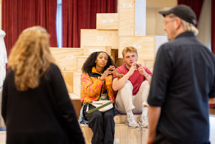 Photos: TWO STRANGERS (CARRY A CAKE ACROSS NEW YORK) Rehearsals at A.R.T. Image