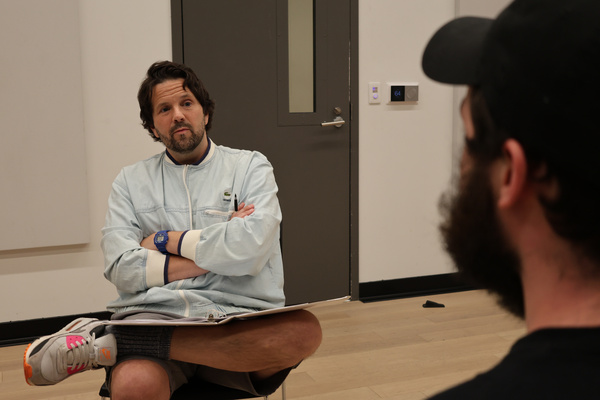 Photos: In Rehearsal With MEN IN SHORTS Opening Tomorrow At The Producers Club Image
