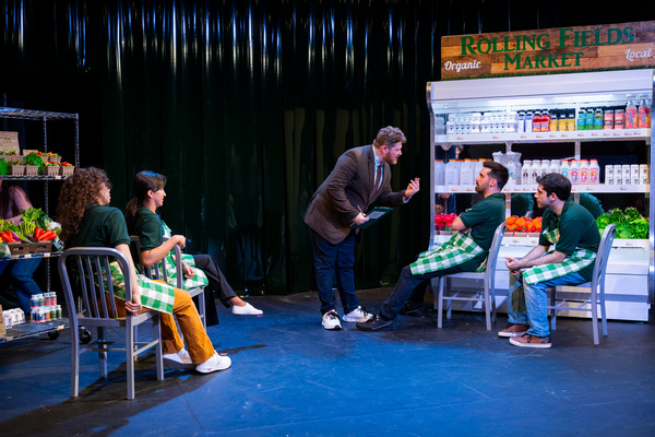 Phil Sloves and the cast of Facings Photo