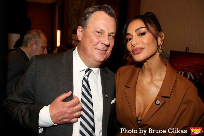 Brooks Ashmanskas, Nicole Scherzinger Photo