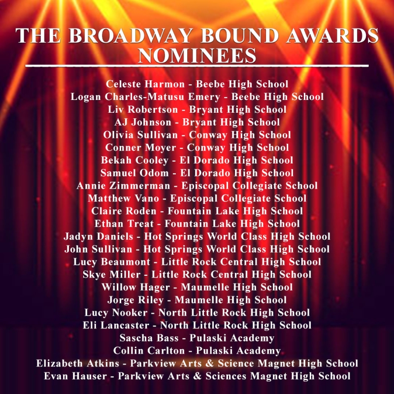 Feature: BROADWAY BOUND AWARDS at Robinson Center  Image