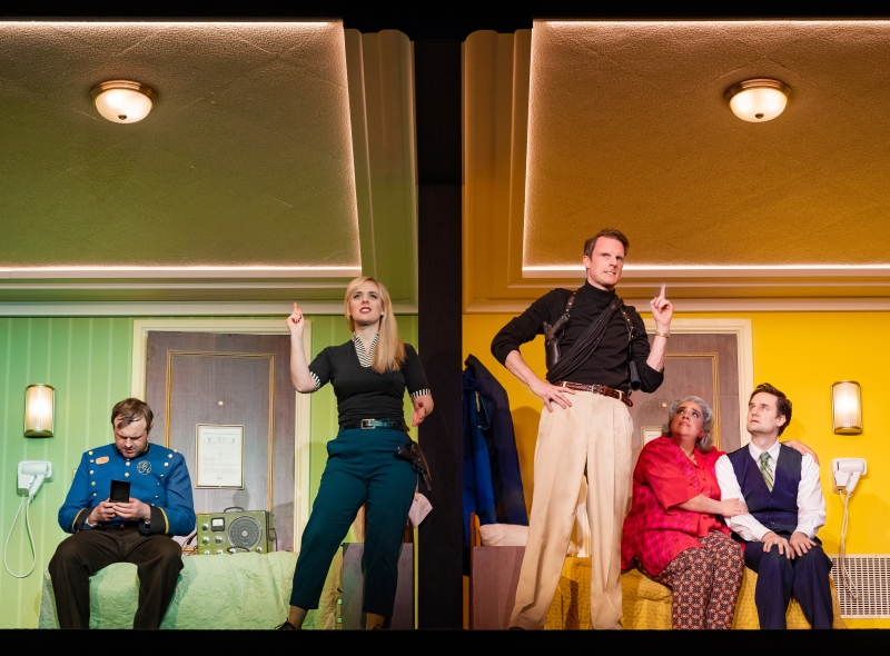 Review: THE COMEDY ABOUT SPIES, Noel Coward Theatre Image