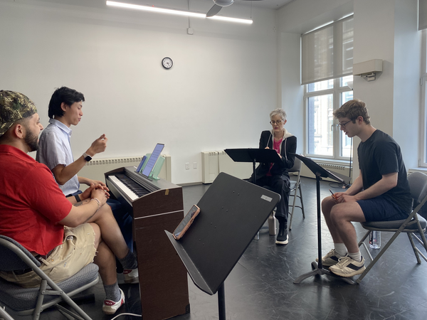 Photos: Kate Rankine And Vaheed Talebian Workshop New Musical With SandboxMusicals Image