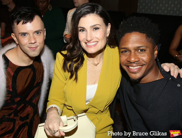 Cole Escola, Idina Menzel and Ephraim Sykes Photo