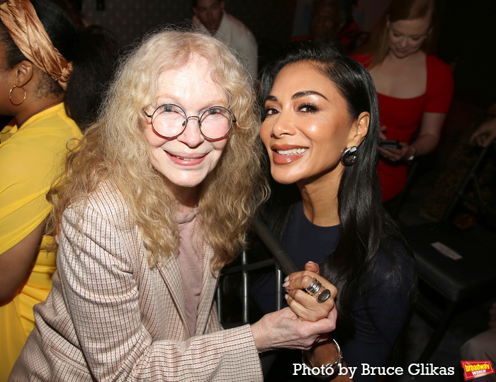 Mia Farrow and Nicole Scherzinger  Photo
