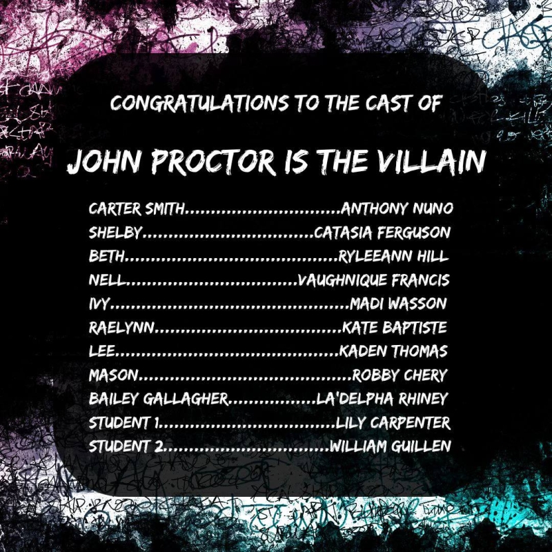 Review: JOHN PROCTOR IS THE VILLAIN at University Of The Ozarks - Walton Fine Arts Center Black Box Image