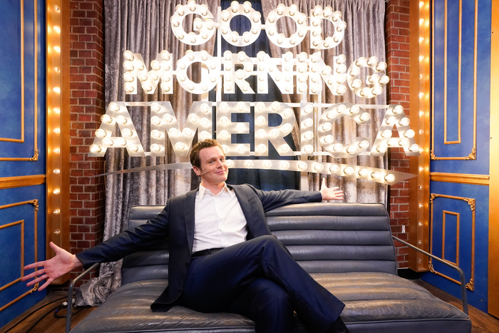 Photos: Jonathan Groff & JUST IN TIME Cast Visit GOOD MORNING AMERICA Image