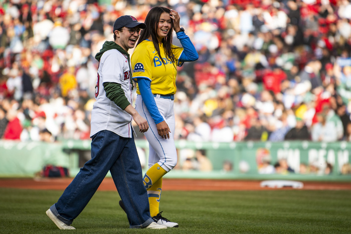 Video: CURSED CHILD Star Alex Serino Celebrates 'Harry Potter Day' At Fenway Park Image