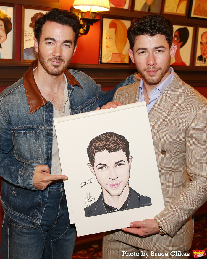 Photos: THE LAST FIVE YEARS Nick Jonas & Adrienne Warren Sardi's Portraits Unveiled Image