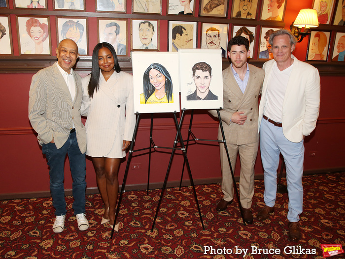 Photos: THE LAST FIVE YEARS Nick Jonas & Adrienne Warren Sardi's Portraits Unveiled Image
