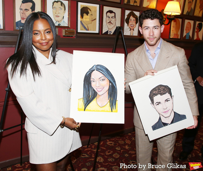 Photos: THE LAST FIVE YEARS Nick Jonas & Adrienne Warren Sardi's Portraits Unveiled Image