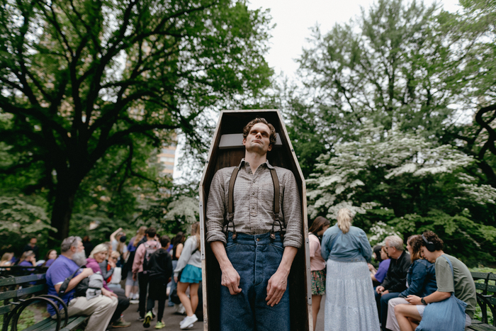 Photos: DEAD OUTLAW Star Andrew Durand Pops Up Around NYC Image