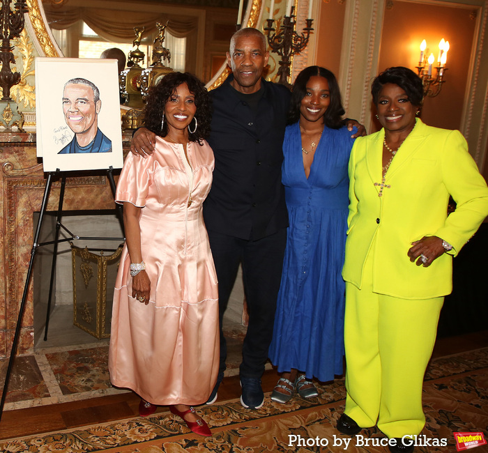 Photos: OTHELLO Star Denzel Washington Celebrates Sardi's Portrait Reveal Image