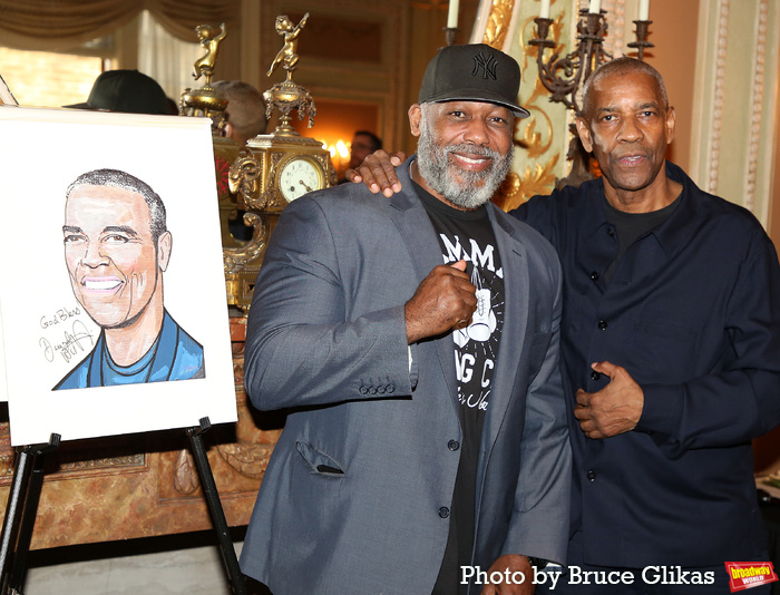 Photos: OTHELLO Star Denzel Washington Celebrates Sardi's Portrait Reveal Image
