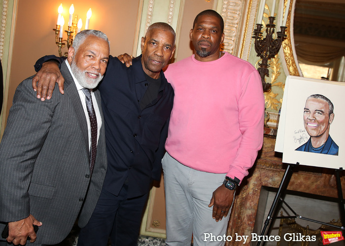 Photos: OTHELLO Star Denzel Washington Celebrates Sardi's Portrait Reveal Image