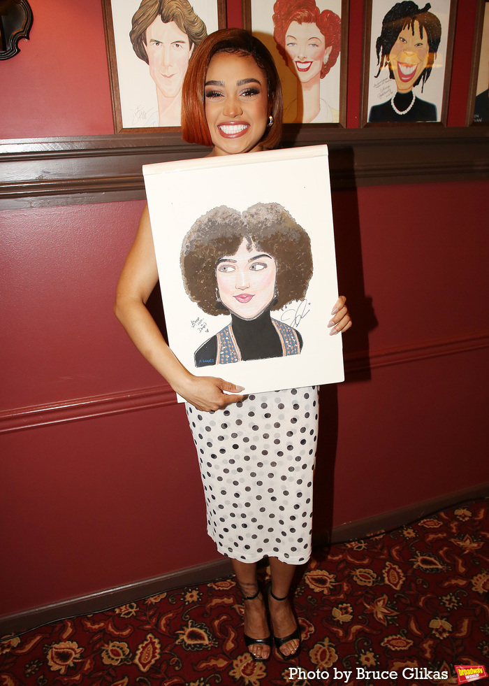Photos: BOOP! THE MUSICAL Stars Jasmine Amy Rogers Gets Her Very Own Sardi's Portrait Image