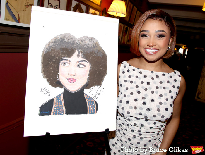 Photos: BOOP! THE MUSICAL Stars Jasmine Amy Rogers Gets Her Very Own Sardi's Portrait Image