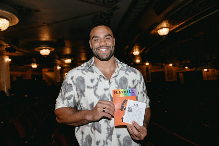 Photos/Video: NFL Star Solomon Thomas Makes Broadway Debut in MJ THE MUSICAL Image