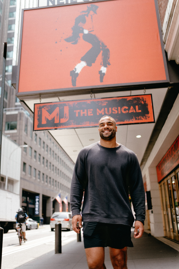 Photos/Video: NFL Star Solomon Thomas Makes Broadway Debut in MJ THE MUSICAL Image