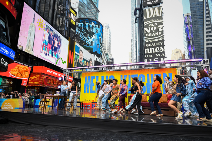 Photos: Alicia Keys and HELL'S KITCHEN Cast Visits GOOD MORNING AMERICA Image