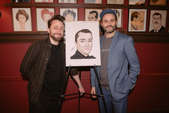 Photos: Kieran Culkin Receives Sardi's Portrait Image