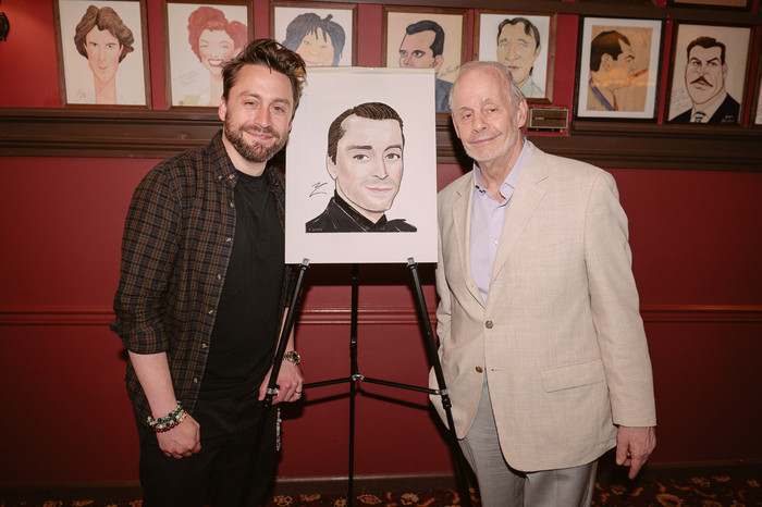 Photos: Kieran Culkin Receives Sardi's Portrait Image