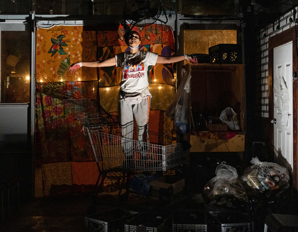 Photos: Site-Specific Recycling Drama RIVEN Opens At Brooklyn's Sure We Can Image