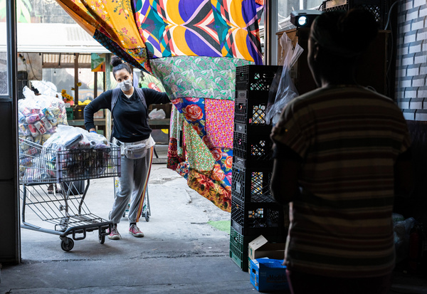 Photos: Site-Specific Recycling Drama RIVEN Opens At Brooklyn's Sure We Can Image