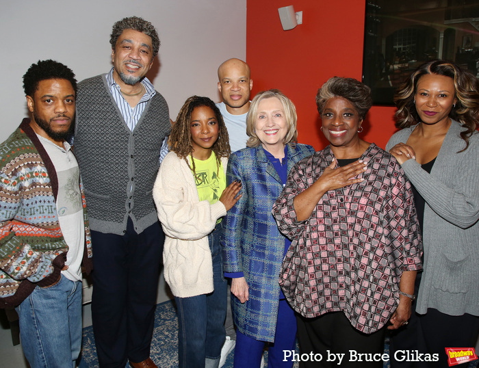 Photos: Hillary Clinton Visits PURPOSE on Broadway Image