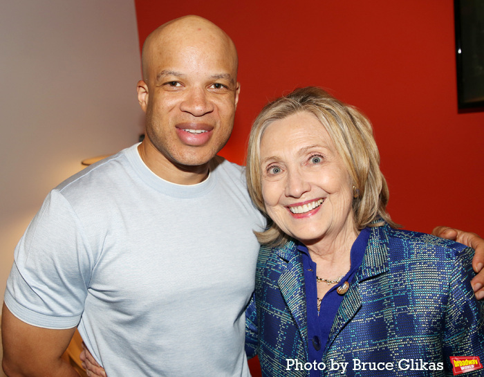 Photos: Hillary Clinton Visits PURPOSE on Broadway Image