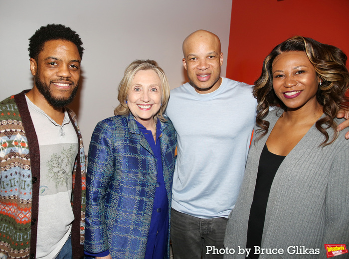 Photos: Hillary Clinton Visits PURPOSE on Broadway Image