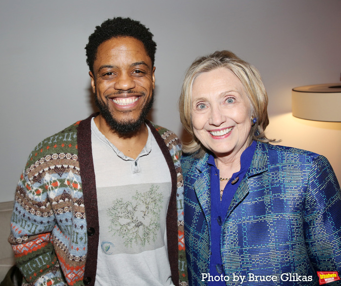Photos: Hillary Clinton Visits PURPOSE on Broadway Image