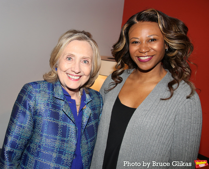 Photos: Hillary Clinton Visits PURPOSE on Broadway Image