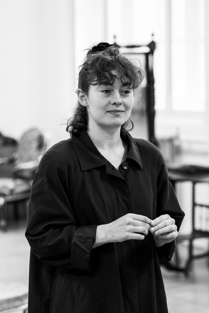 Photos: Ralph Fiennes and Miranda Raison in GRACE PERVADES Rehearsals Image