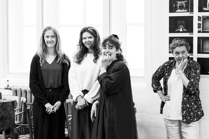 Photos: Ralph Fiennes and Miranda Raison in GRACE PERVADES Rehearsals Image