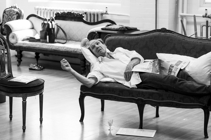 Photos: Ralph Fiennes and Miranda Raison in GRACE PERVADES Rehearsals Image