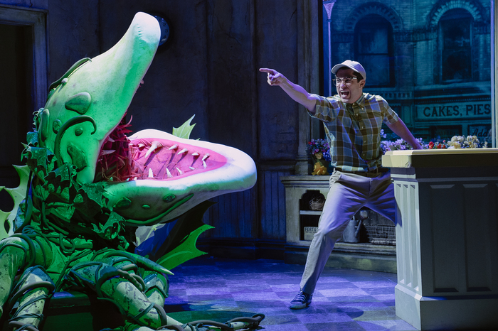 Photos: Elizabeth Gillies & Graham Phillips in LITTLE SHOP OF HORRORS Image