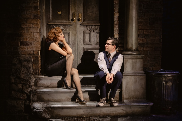 Photos: Elizabeth Gillies & Graham Phillips in LITTLE SHOP OF HORRORS Image