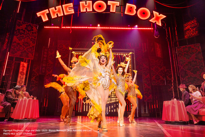 Photos: Rob McClure, Mykal Kilgore, Bianca Marroquín & Ephraim Sykes in GUYS AND DOLLS at Ogunquit Playhouse Image