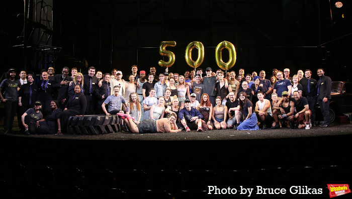 Photos: THE OUTSIDERS Celebrates 500 Performances on Broadway Image