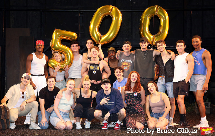 Photos: THE OUTSIDERS Celebrates 500 Performances on Broadway Image