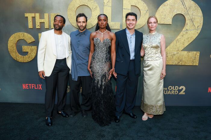 Photos: Charlize Theron, Uma Thurman, & More Attend THE OLD GUARD 2 Premiere Image