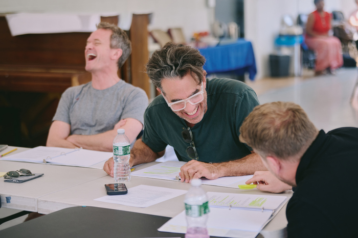 Photos: Inside Rehearsals for ART, with Bobby Cananvale, James Corden, and Neil Patrick Harris Image