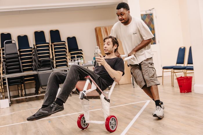 Photos: Inside Rehearsals for THE WHITE CHIP UK Premiere Image