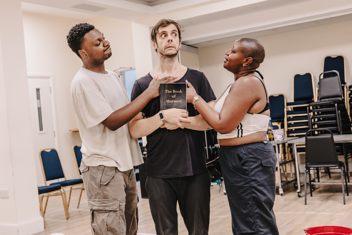 Photos: Inside Rehearsals for THE WHITE CHIP UK Premiere Image