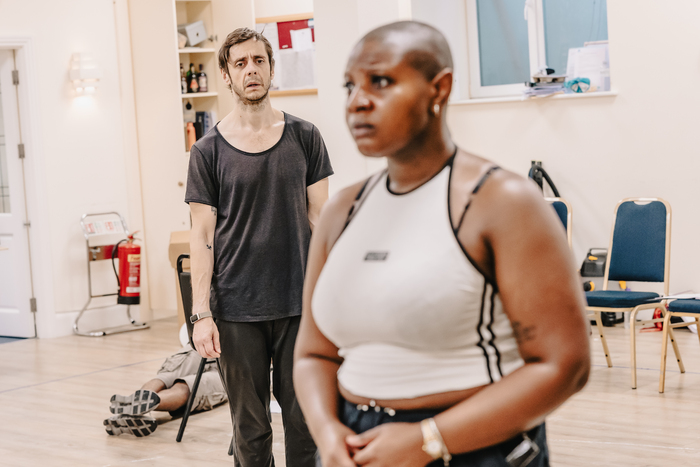 Photos: Inside Rehearsals for THE WHITE CHIP UK Premiere Image