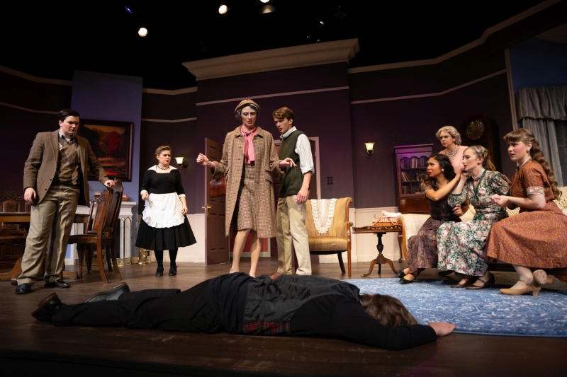 Review: AGATHA CHRISTIE'S A MURDER IS ANNOUNCED at Searcy Summer Dinner Theatre Image