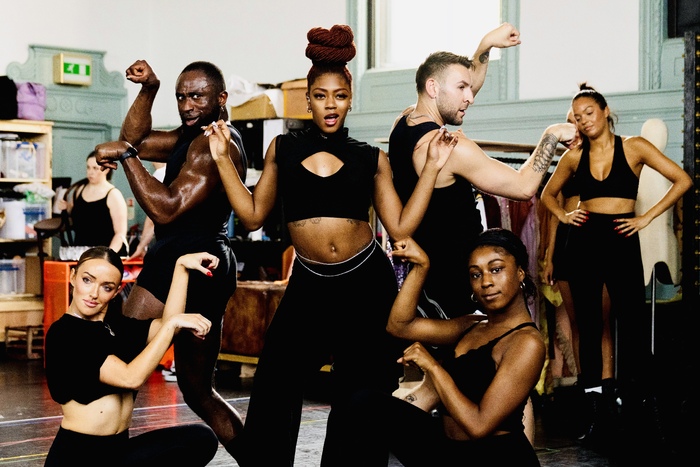 Photos: BURLESQUE THE MUSICAL Company in Rehearsals Image