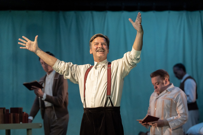 Photos: Michael Sheen and More in NYE at the National Theatre Image