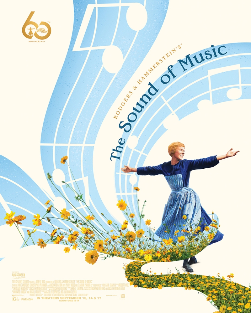 THE SOUND OF MUSIC Returns to Cinemas Worldwide for 60th Anniversary This September Image